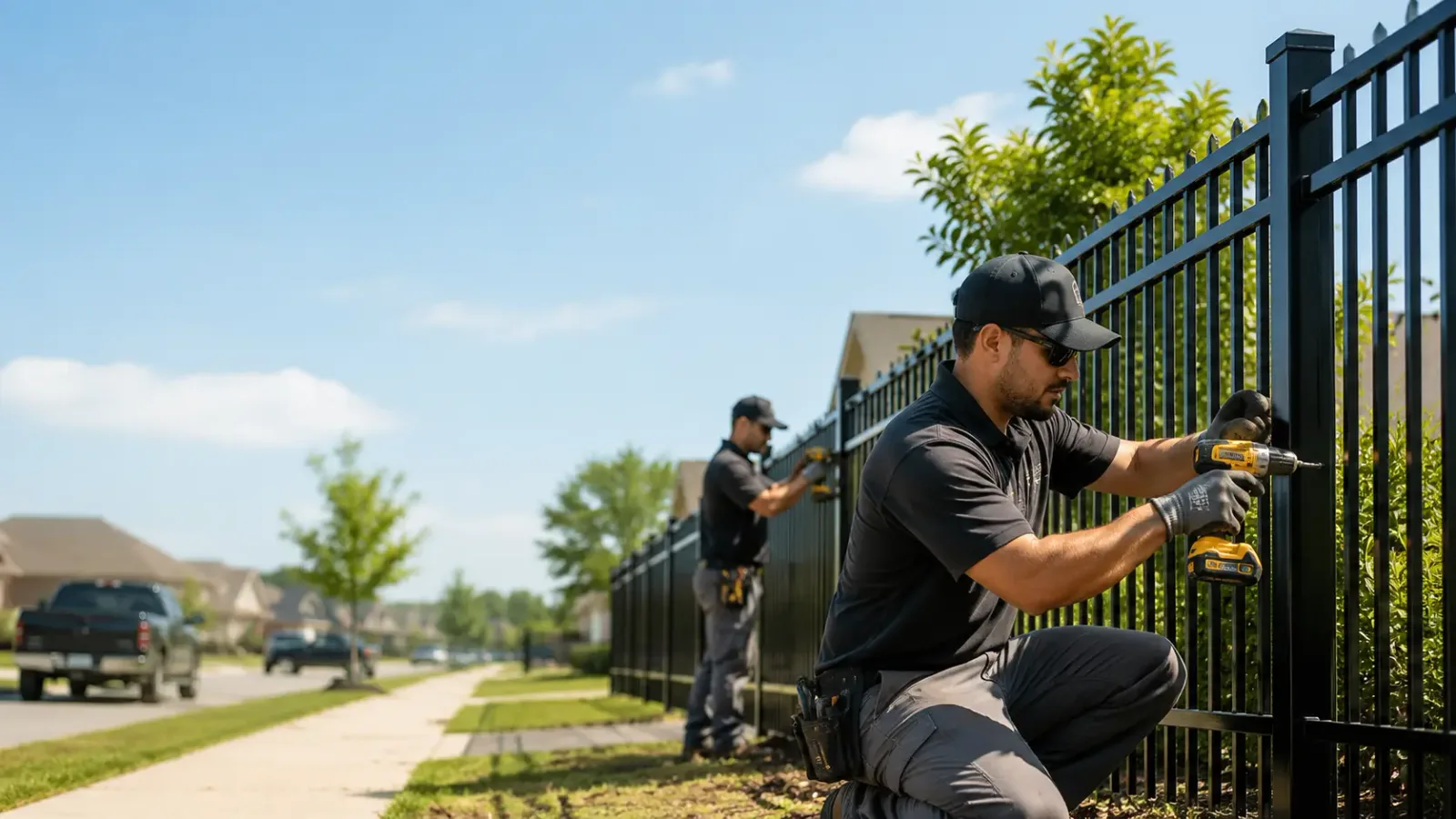 Metal Fence Installation in Mountain Park, OK